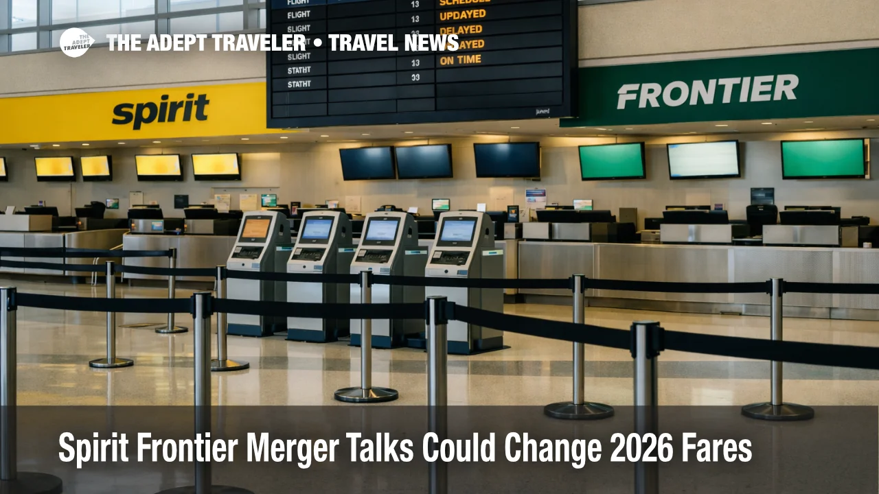 Spirit Frontier merger talks leave travelers watching fare shifts at Fort Lauderdale check-in counters