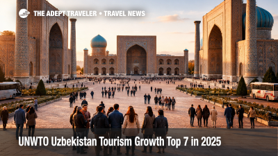Uzbekistan tourism growth 2025 draws bigger crowds at Samarkand's Registan, raising booking pressure