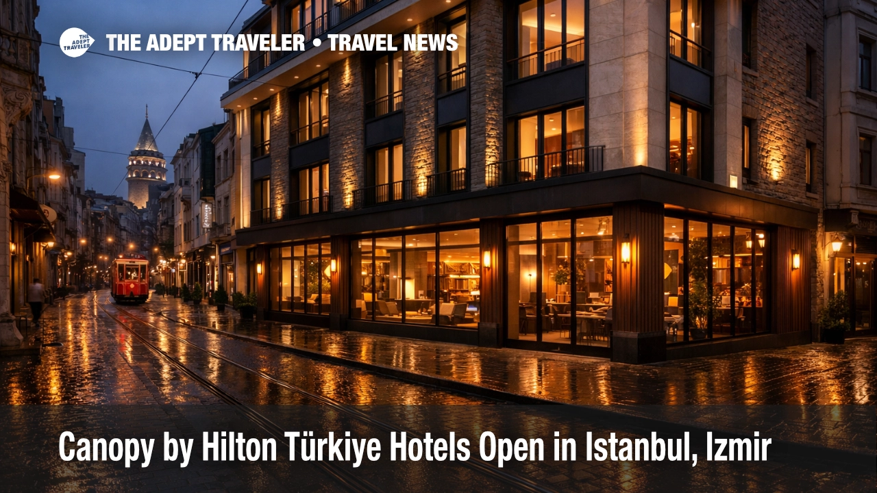 Canopy by Hilton Türkiye openings add new boutique stays near Taksim, helping travelers choose Istanbul lodging