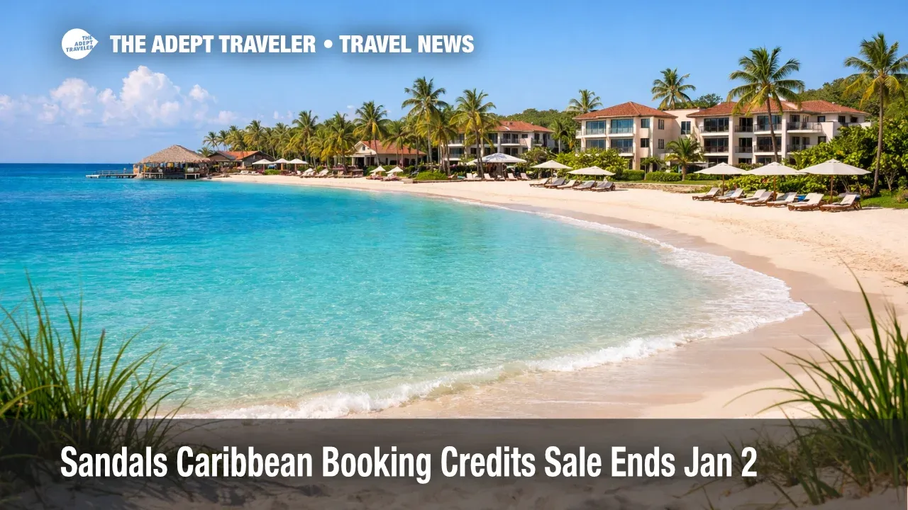Sandals Gift the Caribbean credits lower Negril resort costs, but travel windows and blackout dates can shift plans