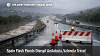 Spain flash floods disrupt A-7 near Málaga as drivers face detours and delays on Costa del Sol routes
