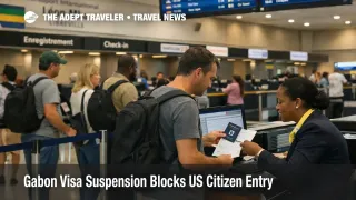 Gabon visa suspension forces document checks at Léon Mba Airport as US travelers risk denied boarding
