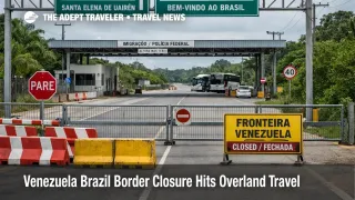 Venezuela Brazil border closure leaves travelers facing closed gates and delayed overland crossings near Pacaraima