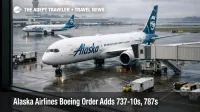 Alaska Airlines Boeing order, 787 at Seattle Tacoma gate hints at more Europe and Asia routes