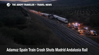 Adamuz train crash Spain disrupts Madrid to Andalusia rail, with halted high speed service and reroutes needed