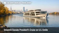 Uniworld President's Cruise Danube sails past Vienna on S.S. Emilie, limited cabins for October 23, 2026