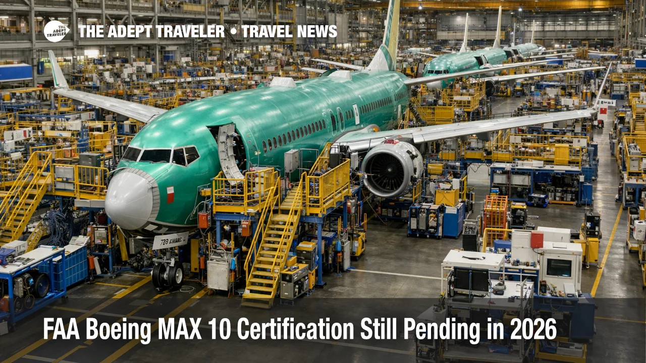 Boeing 737 MAX 10 on assembly line as FAA Boeing MAX 10 certification keeps airline deliveries tight