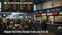 Belgium rail strike trains crowd Brussels Midi, with cancellations raising Eurostar connection risk for travelers