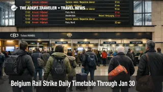 Belgium rail strike timetable confusion as travelers watch cancellations at Brussels Midi departures board
