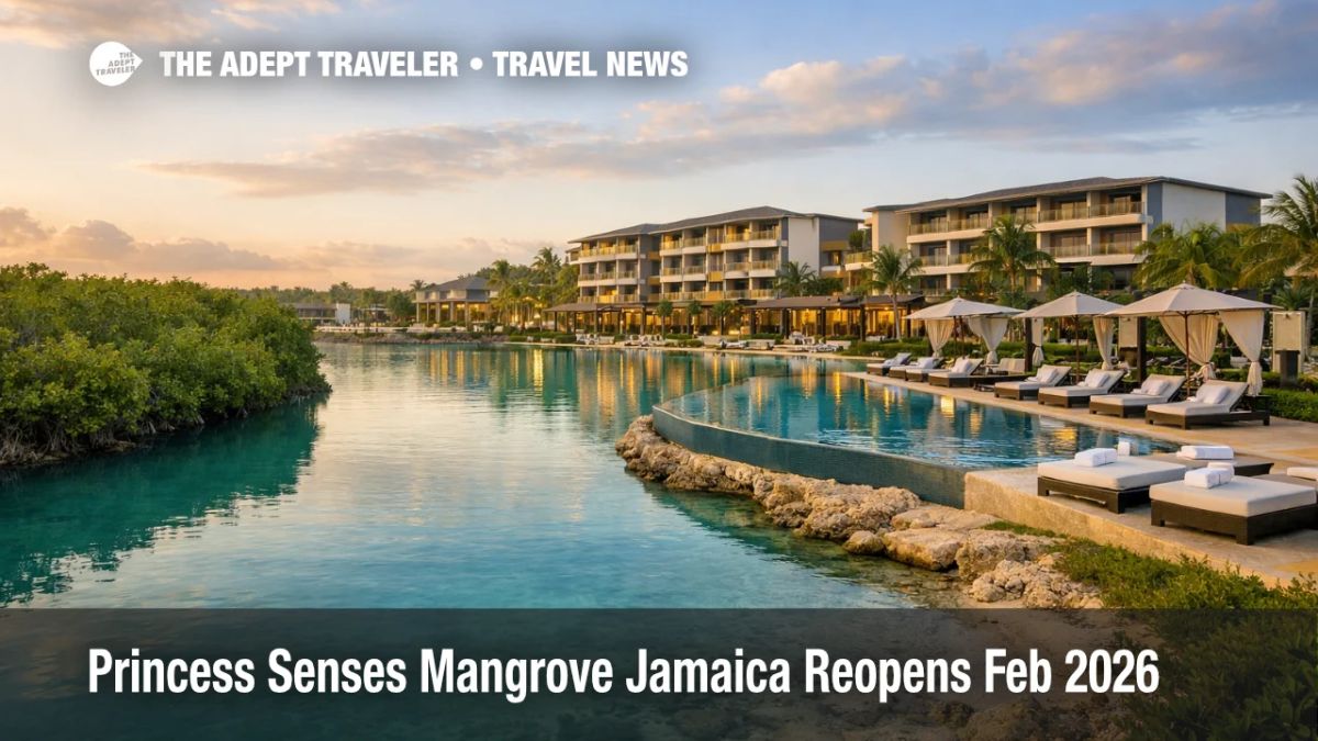 Princess Senses Mangrove Jamaica Reopens Feb 2026