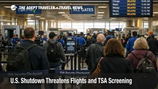 U.S. shutdown threatens flights as TSA lines grow at Reagan National, raising missed departure and connection risk