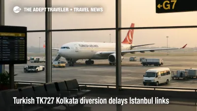  Turkish Airlines Kolkata diversion leaves A330 parked on the ramp as Kathmandu to Istanbul travelers face rebooking