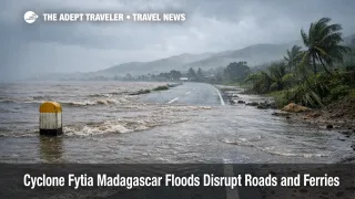  Cyclone Fytia Madagascar roads flood near Soalala, blocking transfers and raising ferry and flight buffer needs