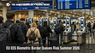 EU EES biometric queues at St Pancras border kiosks signal longer waits and higher misconnect risk