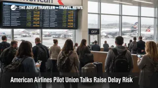 American Airlines pilot union talks backdrop, travelers watch delays on the DFW departures board as buffers shrink