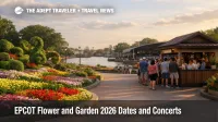 EPCOT Flower and Garden 2026 dates, crowds build near topiaries and Outdoor Kitchens ahead of Garden Rocks concerts