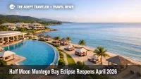 Eclipse at Half Moon reopening, infinity pool and beachfront at Montego Bay, ready for April 2, 2026 stays