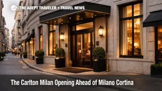 The Carlton Milan opening adds rooms near Via della Spiga as Milano Cortina crowds tighten February availability