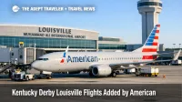 American Airlines Kentucky Derby flights arrive at Louisville Muhammad Ali Airport as spring race week travel demand rises