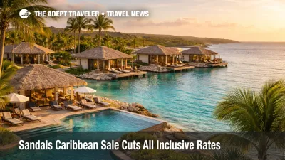  Sandals Caribbean sale promo scene at a Curaçao resort shows oceanfront suites as travelers weigh booking before March 16, 2026