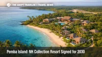 NH Collection Pemba Island Resort site on Pemba, Tanzania, a low rise beachfront property planned to open in 2030