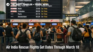 Air India extra flights board in Delhi as travelers rebook March 10 to 18 international routes through India
