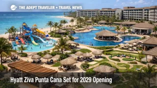 Hyatt Ziva Punta Cana future all-inclusive resort concept on a Punta Cana beachfront with pools and family amenities