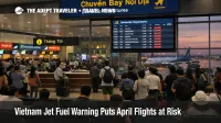 Vietnam jet fuel shortage shown by crowded domestic departures at Tan Son Nhat as April flight cuts loom