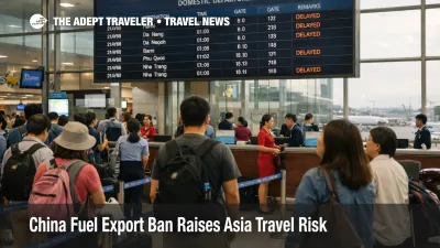Travelers queue at Tan Son Nhat as Asia fuel travel risk raises concern over Vietnam domestic flight reliability