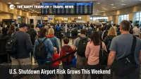 Long TSA lines at Atlanta show U.S. shutdown airport risk rising for spring break travelers before March 27