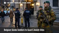 Belgium Jewish site security tightens in Antwerp as soldiers guard a synagogue amid elevated safety concerns