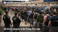 ICE at U.S. airports near long TSA lines at Atlanta shows support roles without solving checkpoint delays