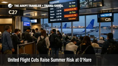 United flight cuts at Chicago O'Hare show crowded gates and thinner summer schedule flexibility for travelers