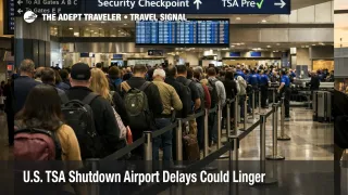 TSA shutdown airport delays at Houston IAH show long security queues as U.S. checkpoint recovery remains uneven