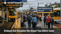 Brisbane rail disruption forces airport line travelers to transfer near Eagle Junction before Easter closures