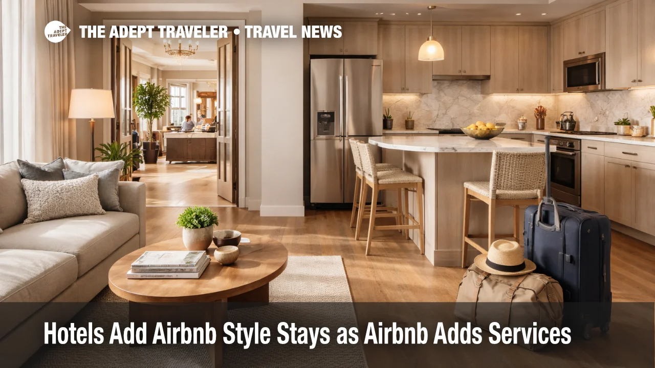 Airbnb style stays meet hotel service in an apartment style suite at The Ann Savannah in Savannah, Georgia.