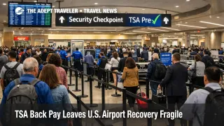 TSA airport recovery at Atlanta shows longer but improving security lines as back pay eases screening pressure
