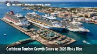 Cruise ships at Nassau illustrate Caribbean tourism growth slowing for stayover travel while cruise demand remains strong