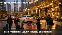 Saudi Arabia hotel security risk shifts focus to guarded Riyadh hotels and tighter traveler movement planning