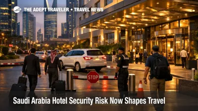 Saudi Arabia hotel security risk shifts focus to guarded Riyadh hotels and tighter traveler movement planning