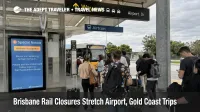 Brisbane rail closures force airport and Gold Coast travelers onto replacement buses and longer station transfers in April