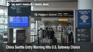 Seattle U.S. entry warning reflected in an international arrivals queue at SEA as travelers face added screening uncertainty.