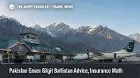 Gilgit Baltistan travel advice scene at Skardu Airport as northern Pakistan bookings reopen under eased FCDO guidance