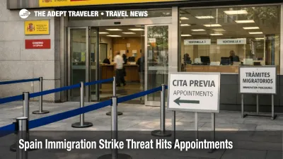 Spain immigration appointments at a Madrid office as paperwork delays threaten residency and visa processing in late April