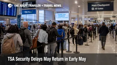 Long TSA security delays at Hartsfield Jackson Atlanta show travelers waiting in airport screening lines.
