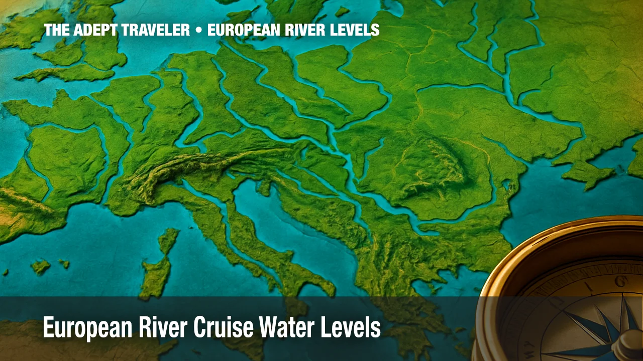European River Cruise Water Levels, Week of June 23, 2025