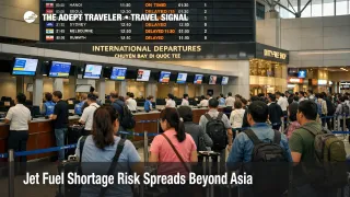 Jet fuel shortage risk at Tan Son Nhat shows check in queues and delayed departures in Ho Chi Minh City airport