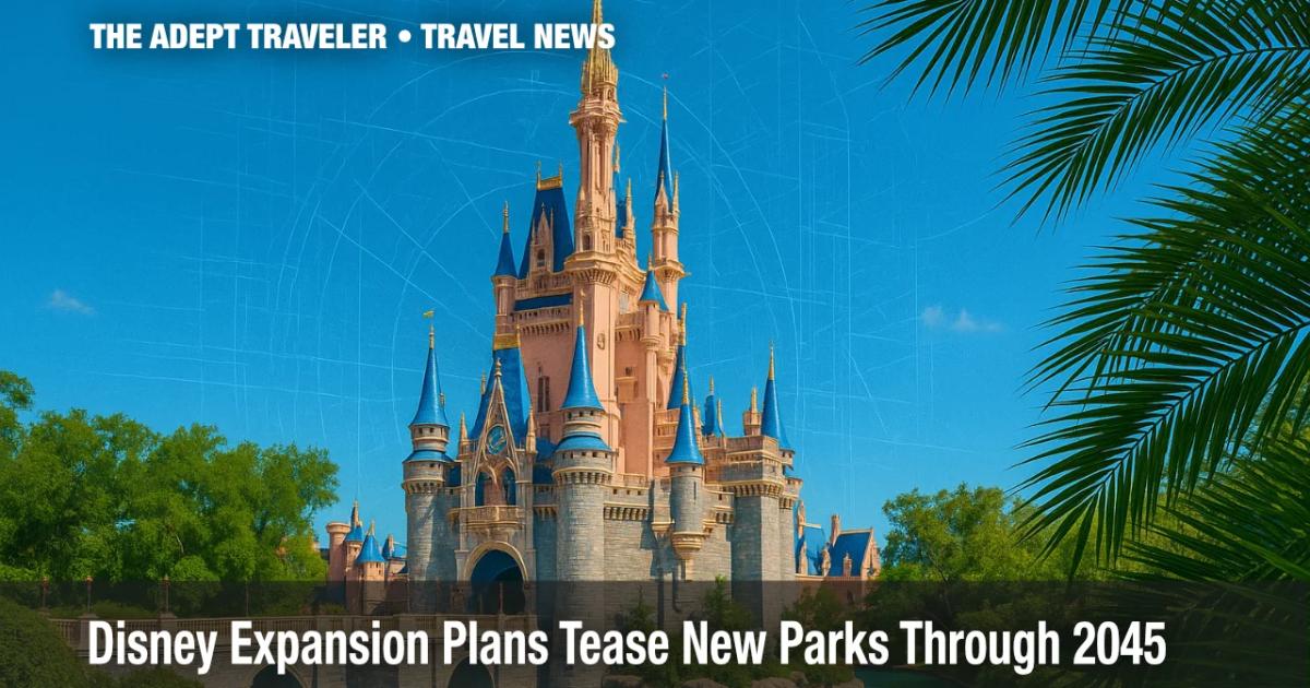 Disney Orlando Expansion Plans Tease New Parks Through 2045